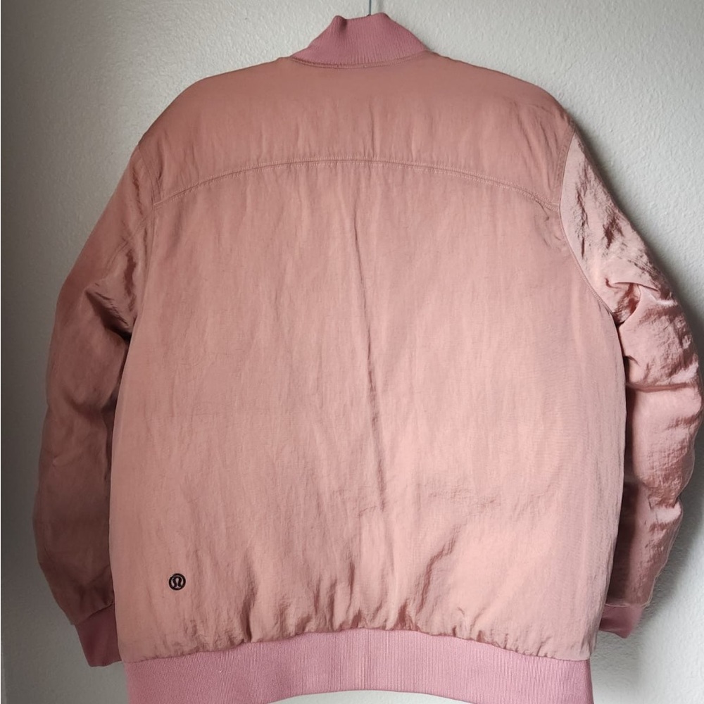 Lululemon Roam Far Bomber Jacket Pink - image 6